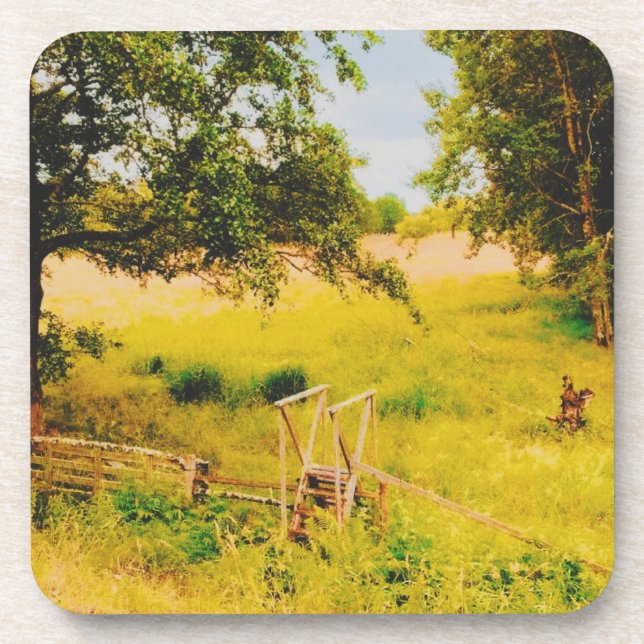 Gysinge Summer Field  Beverage Coaster (Front)