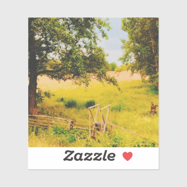 Gysinge Summer Field  Sticker (Sheet)