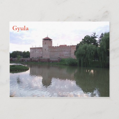 Gyula castle _ Hungary Postcard
