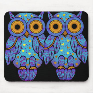 H00t Owl Midnight Madness Mousepad