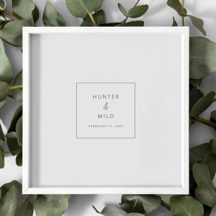 H100 Guest Signing Wedding Poster Keepsake Decor