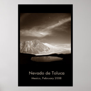 H105 - 16 enhanced, Nevado de Tolu... - Customized Poster