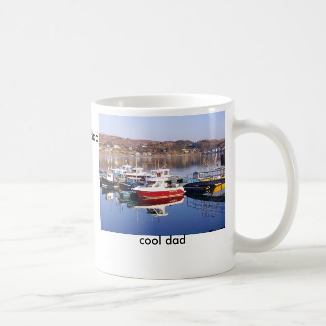 H20, cool dad, super dad coffee mug (Right)
