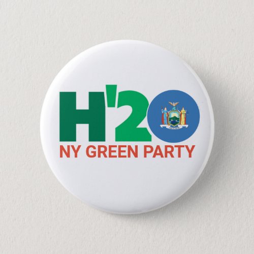H20 New York for Howie Hawkins Button