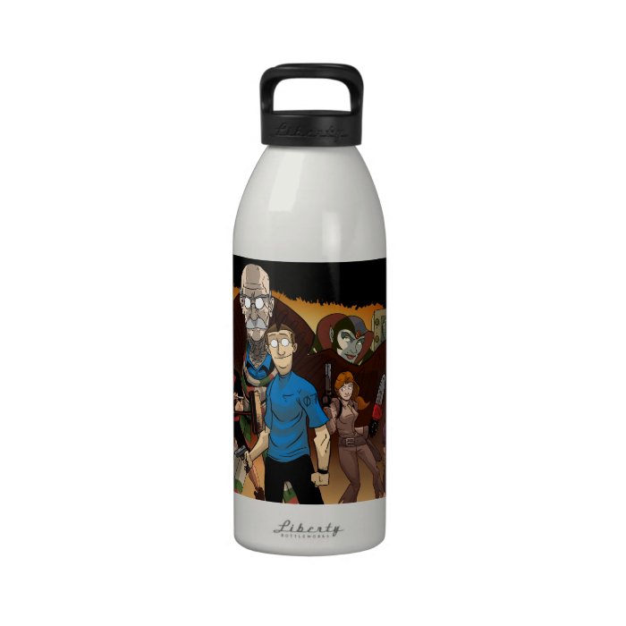 H2O7   The 5 YEARS OF EBEN07 Water Bottle