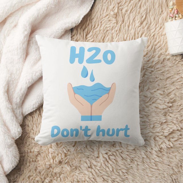 h2o don't hurt throw pillow (Blanket)