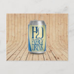 H2o Energy Drink Postcard at Zazzle