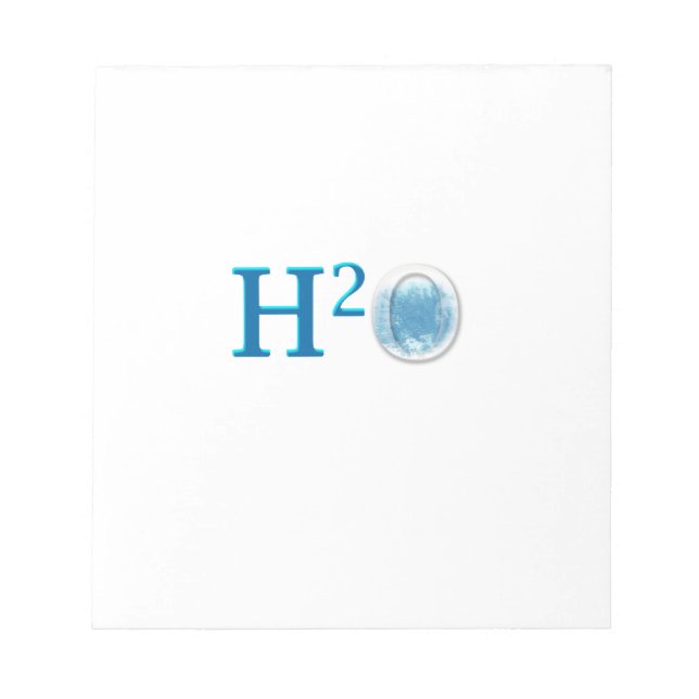 H2O NOTEPAD (Front)