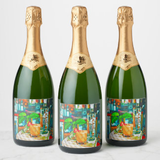 H2O SPARKLING WINE LABEL