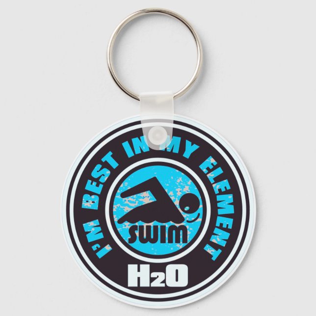H2O_SWIMMER KEYCHAIN (Front)