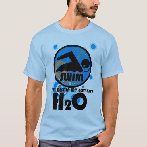 H2O_SWIMMER T-Shirt | Zazzle