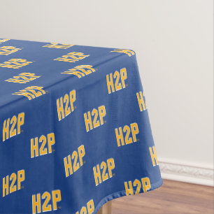 H2P - Hail to Pitt Pattern Tablecloth