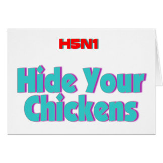 H5N1 Hide Your Chickens Cards