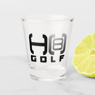 H8 Golf Shot Glass