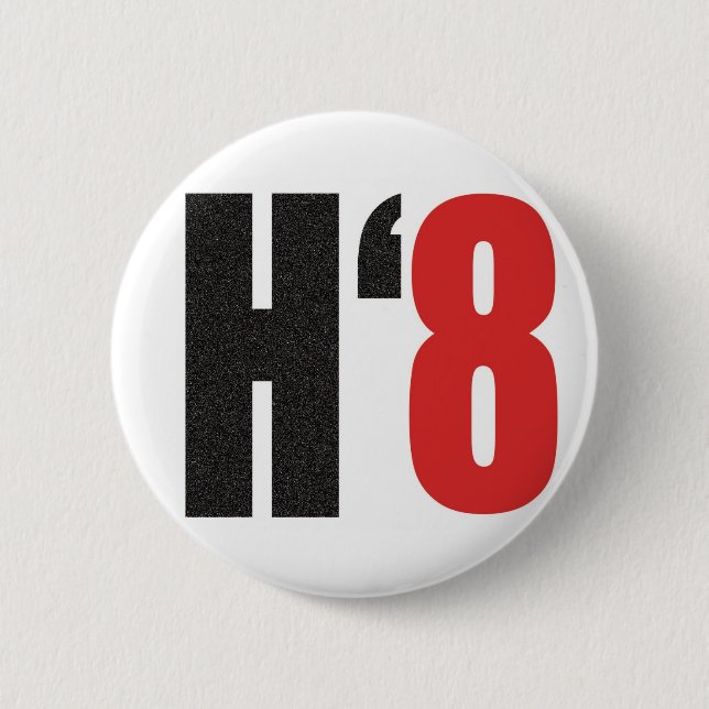H8TE - Vote No on Prop 8 Pinback Button (Front)
