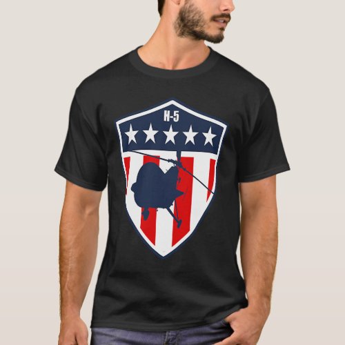 H 5 Helicopter 1 T_Shirt