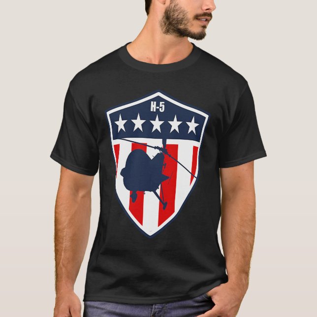 H 5 Helicopter 1 T-Shirt (Front)