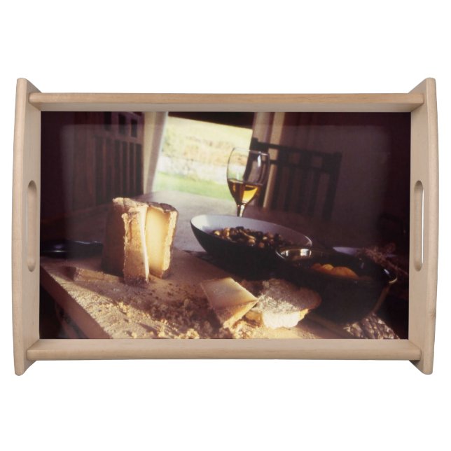 H.A.S. Arts small serving tray natural, Gleb (Front)