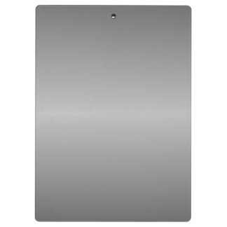 H Bi-Linear Gradient - Dark Gray and Light Gray Clipboard