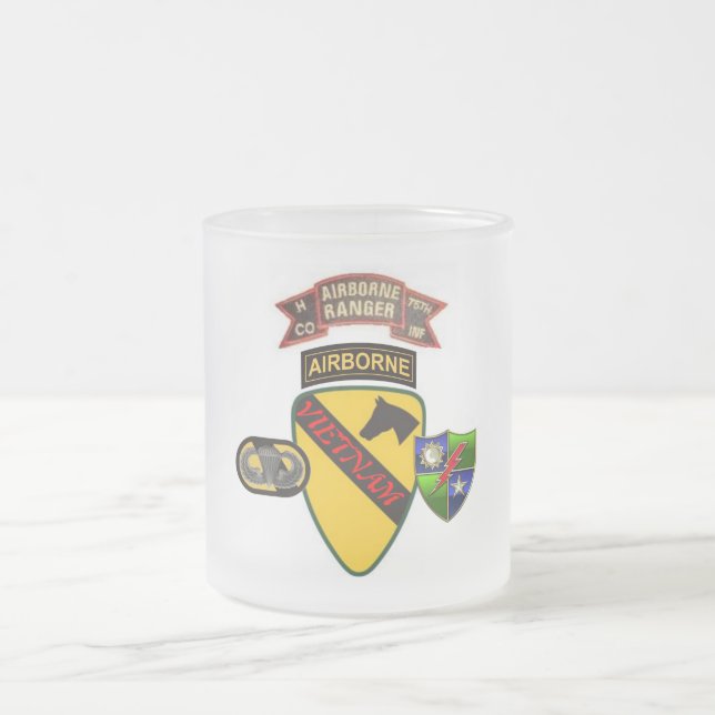 H COMPANY RANGER 75TH Infantry 1ST CAV VIETNAM Mug (Center)