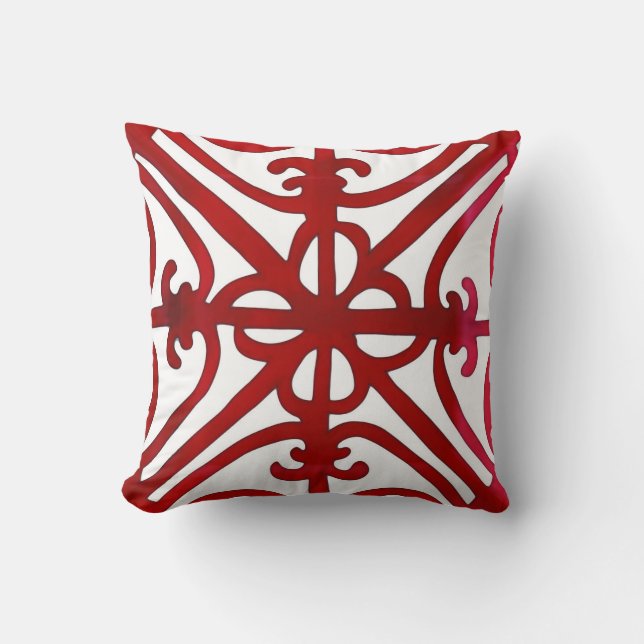 H design, Balcons du Guadalquivir Throw Pillow (Front)