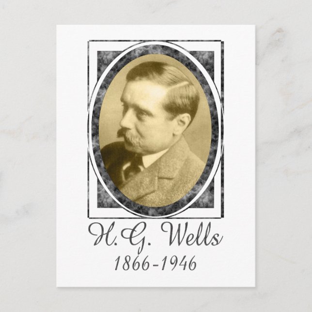 H. G. Wells Postcard (Front)