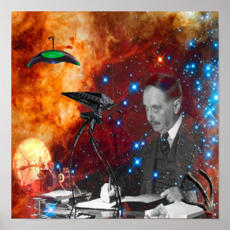 H.G.Wells Poster