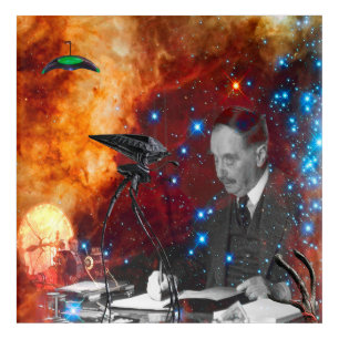 H.G.Wells Science Fiction Acrylic Print