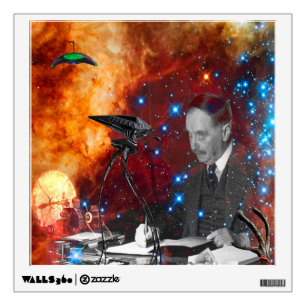 H.G.Wells Science Fiction Wall Decal