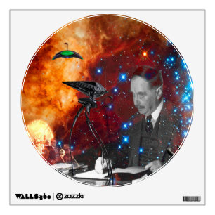 H.G.Wells Science Fiction Wall Decal
