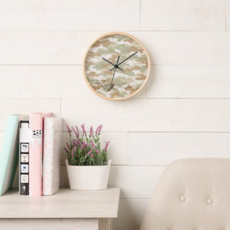 H&H Camo Clock