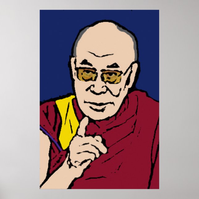 H.H. the Dalai Lama poster 1 (Front)
