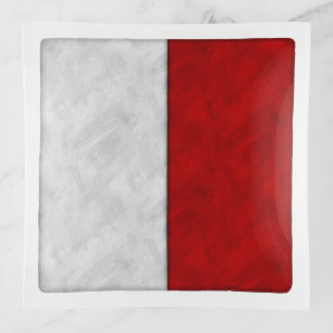 H Hotel Watercolor #Nautical Signal Maritime Flag Trinket Tray