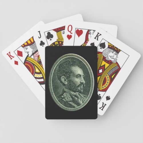 HIM Haile Selassie I of Ethiopia Playing Cards