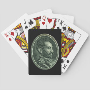 H.I.M. Haile Selassie I of Ethiopia Poker Cards