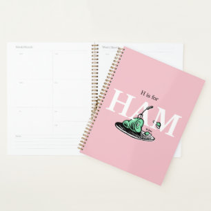 "H is for HAM"   Alphabet Design Planner