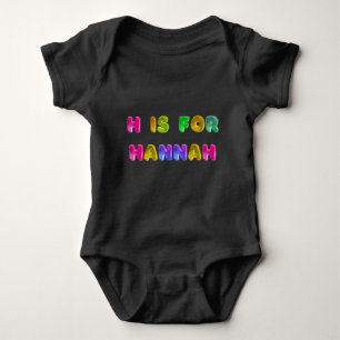 H is for Hannah Design - Treat Yourself or Gift It Baby Bodysuit