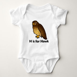 H is for Hawk Baby Bodysuit