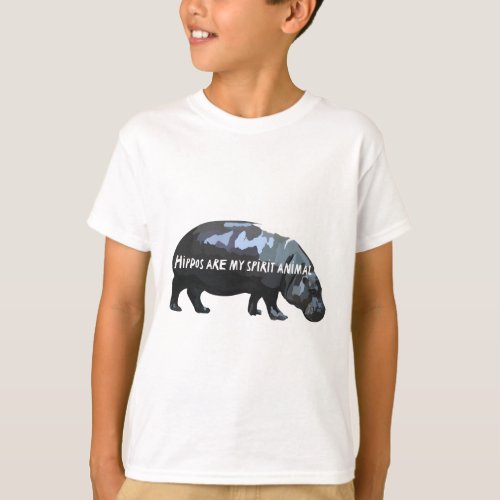 H is for Hippo T-Shirt