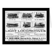 H K Porter & Co.Light Locomotives (Front Horizontal)