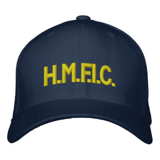 H.M.F.I.C. EMBROIDERED BASEBALL HAT
