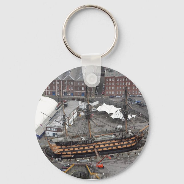 H.M.S. Victory Keychain (Front)