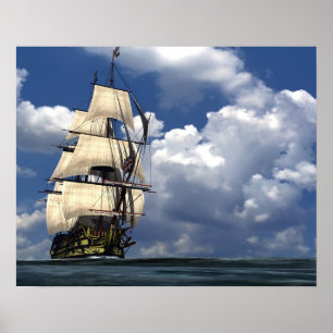 H M S Victory Poster