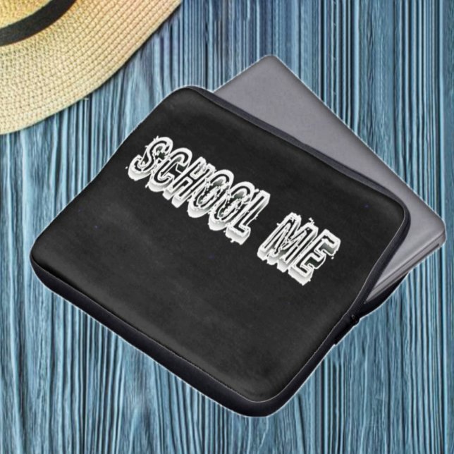 H. Metal Translucent-Wht Laptop Sleeve (Prepare yourself for the school year, with a customized, laptop sleeve cover!)