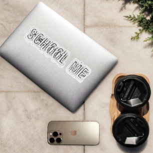 H. Metal Translucent-Wht  Sticker