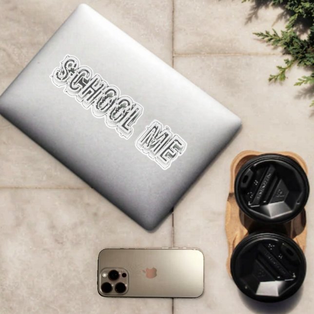 H. Metal Translucent-Wht  Sticker (Choose stickers with exciting designs, for your home, office, and school projects!)