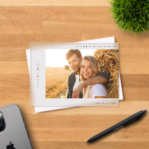 H MOD 2 Simple Photo Save the Date 