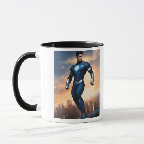 H_Muh Superhero Design Mug