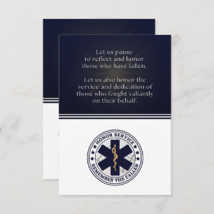 H.O.N.O.R. Card Flat