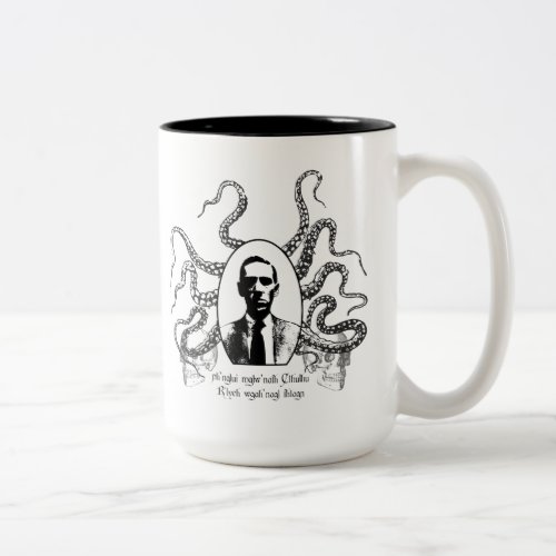 H P Lovecraft Mug of Doom